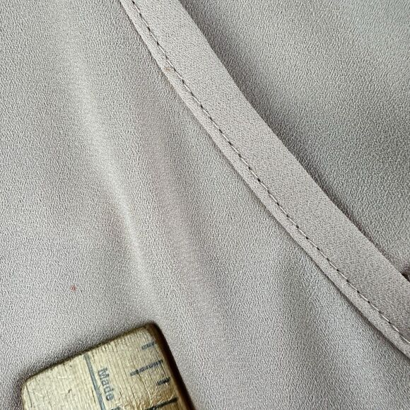 Torrid Blouse Top Women 3X Blush Georgette Career Office Hi Low Minimal Capsule* - Picture 3 of 15